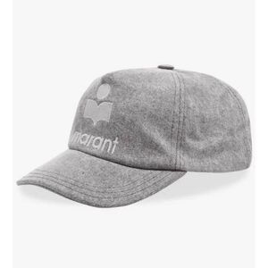 ISABEL MARANT Tyron Logo Ball Cap Grey